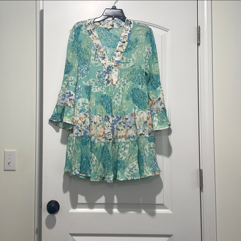Floral Green Women’s Tunic